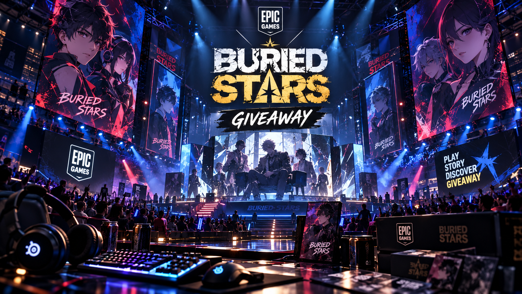 BURIED STARS (Epic Games) Giveaway free game giveaway