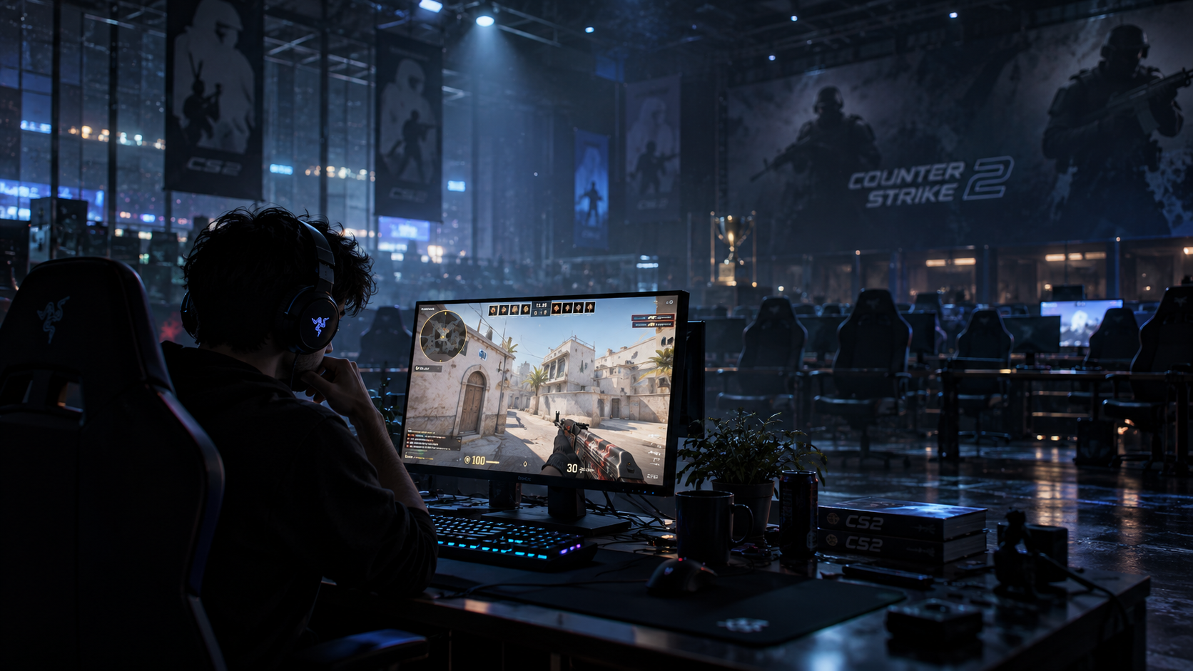 CS2 Player Count Falls for the Seventh Consecutive Month as Average Drops Below 810K