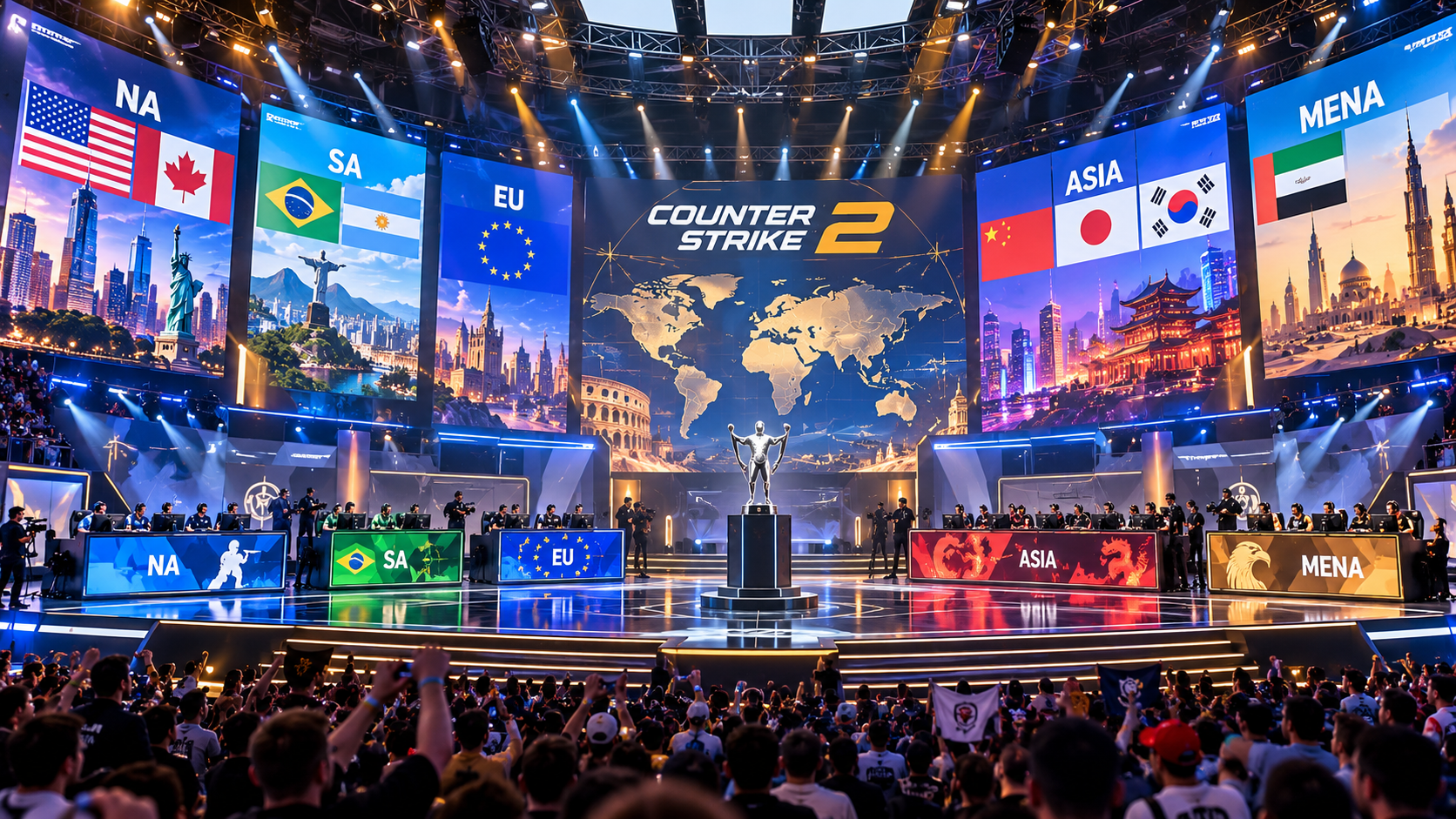 Every CS2 Team That Switched VRS Region: BC.Game, Liquid, Wildcard and Sashi